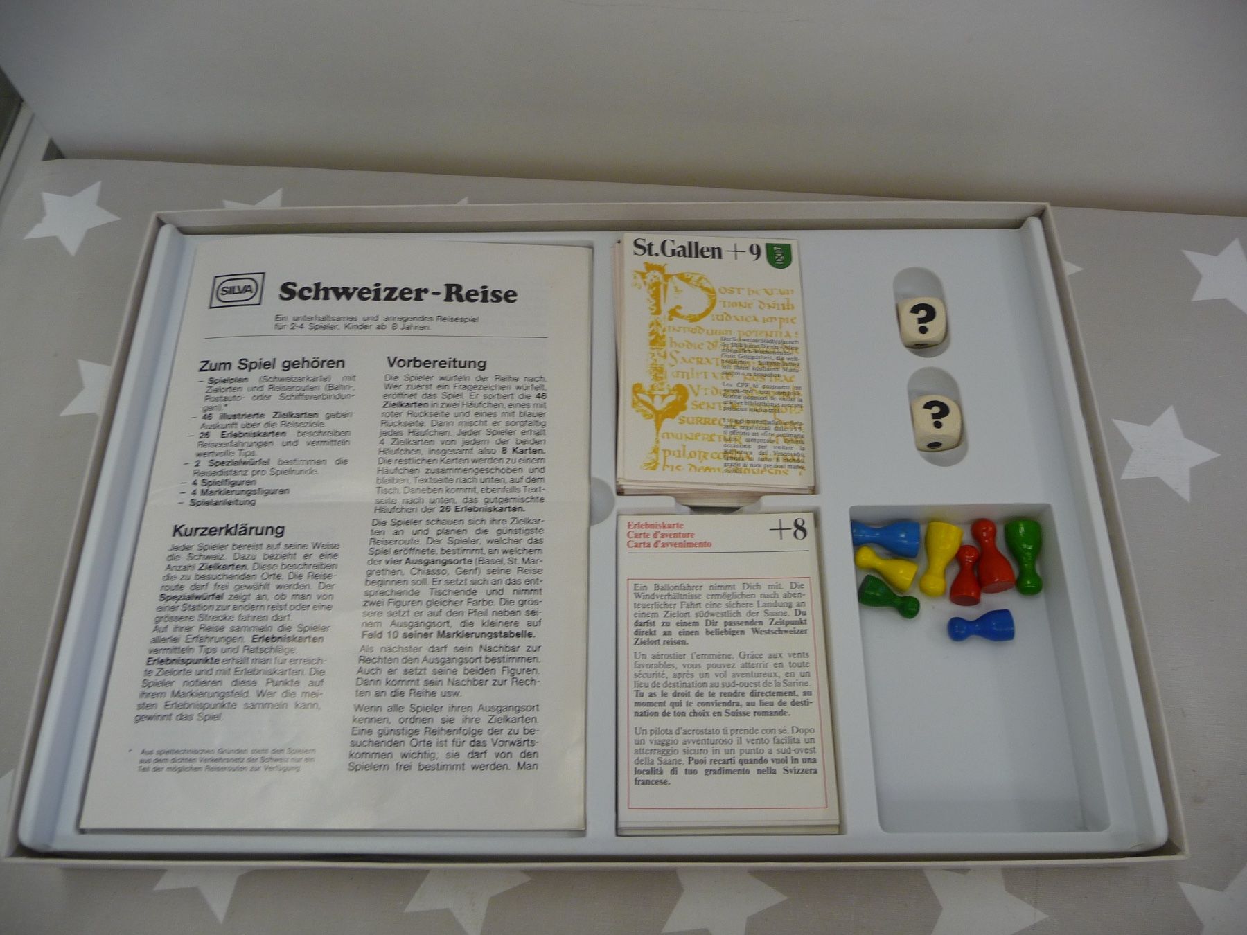 Giochi: Spiel: Schweizer-Reise Silva Verlag – Usato da Rafz venduto da Powacaddy 2