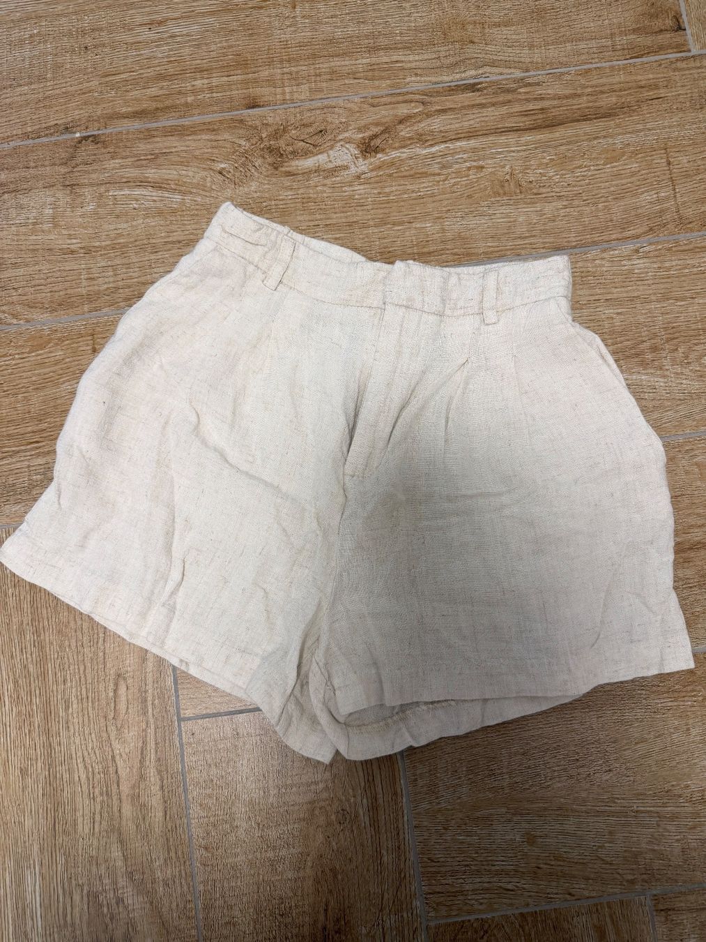 Stradivarius Pantaloni: *NEU* Stradivarius Leinenshorts – Nuovo (secondo la descrizione) da St. Gallen venduto da kka_l9wg