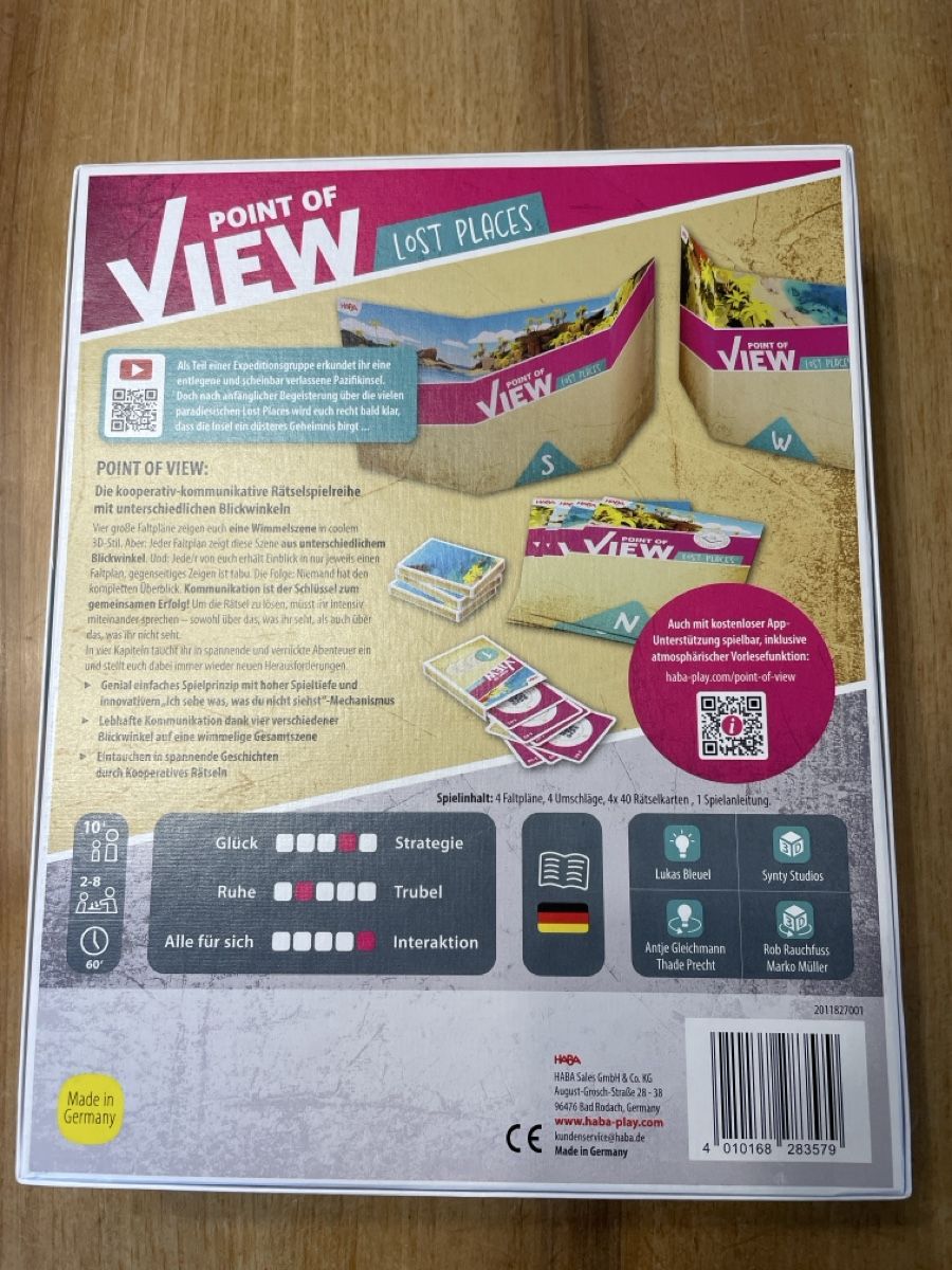 Giochi: Party-Brettspiel - Point of View – Usato da Therwil venduto da rubininio 1