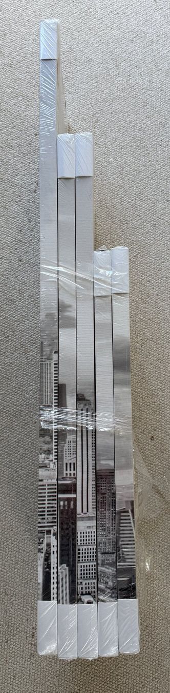 Foto & Immagini: Wandbild New York, 5-teilig – Nuovo e nell'imballaggio originale da Uster venduto da Oldkid 1