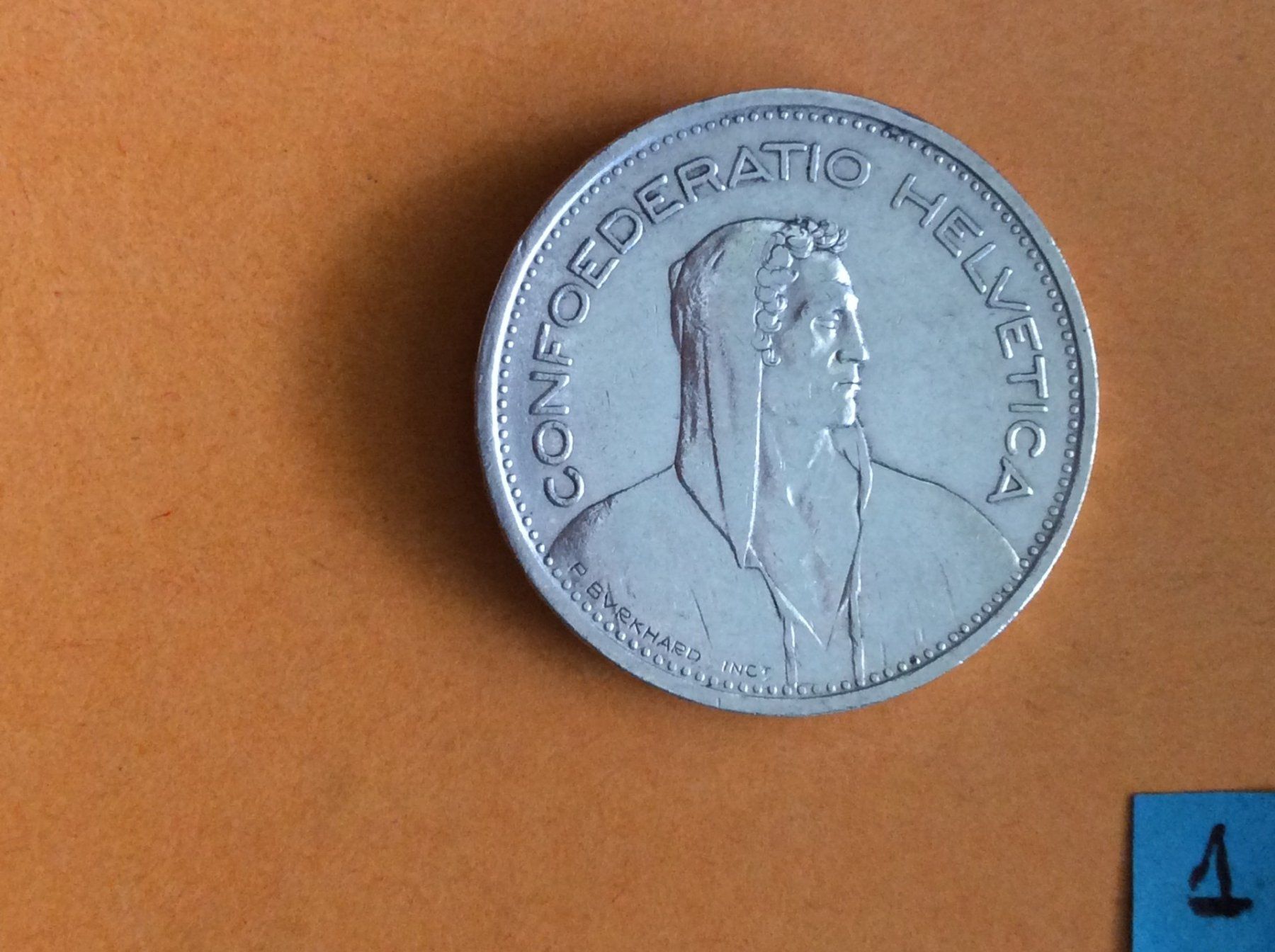 Alle Münzen: 5 francs  1953  Jolie – Gebraucht aus Genève von pie_fh2d 1
