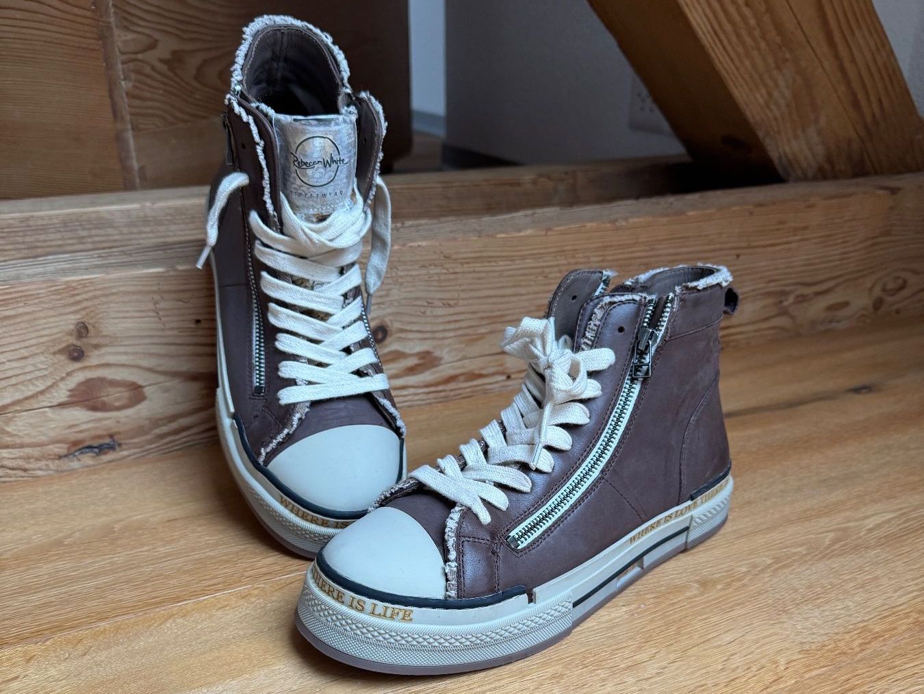 Scarpe da donna: Turnschuhe Sneaker REBECCA WHITE Gr. 41 – Nuovo (secondo la descrizione) da Müntschemier venduto da lunalena13 1