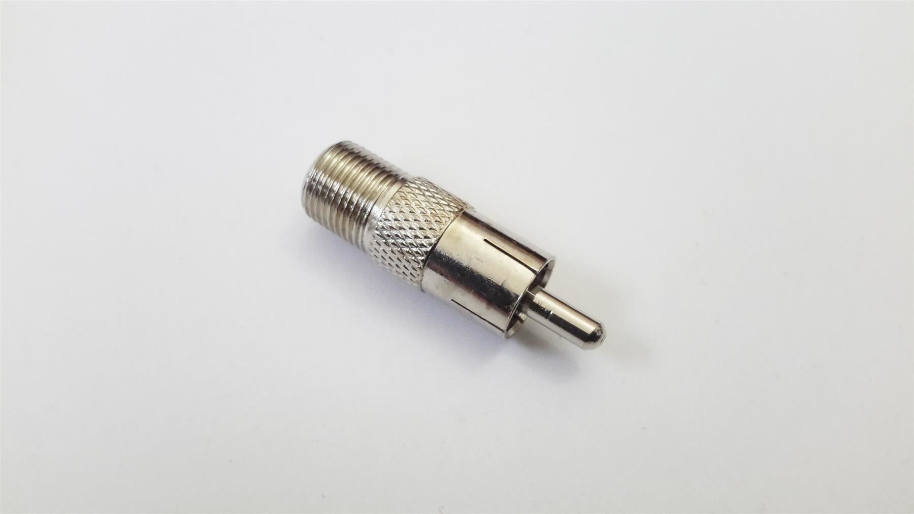 Laufwerke & Adapter: Adapter F-Buchse auf Cinch-Stecker – Neu und originalverpackt aus St. Gallen von cointec