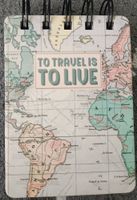 Neues Notizbuch, Weltkarte Design - Perfekt für Reise!