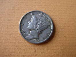 USA 1939, Dime - Silber