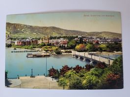 Ansichtskarte Zürich Qualib, Alpenquai, RN