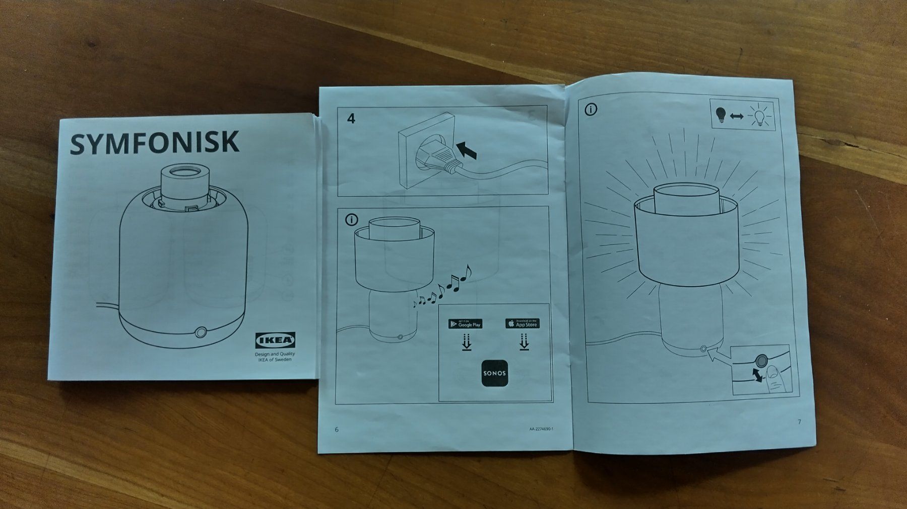 Sonos Casse acustiche: SYMFONISK - SONOS Leuchte Weiss – Usato da Zürich venduto da dschwab3 6