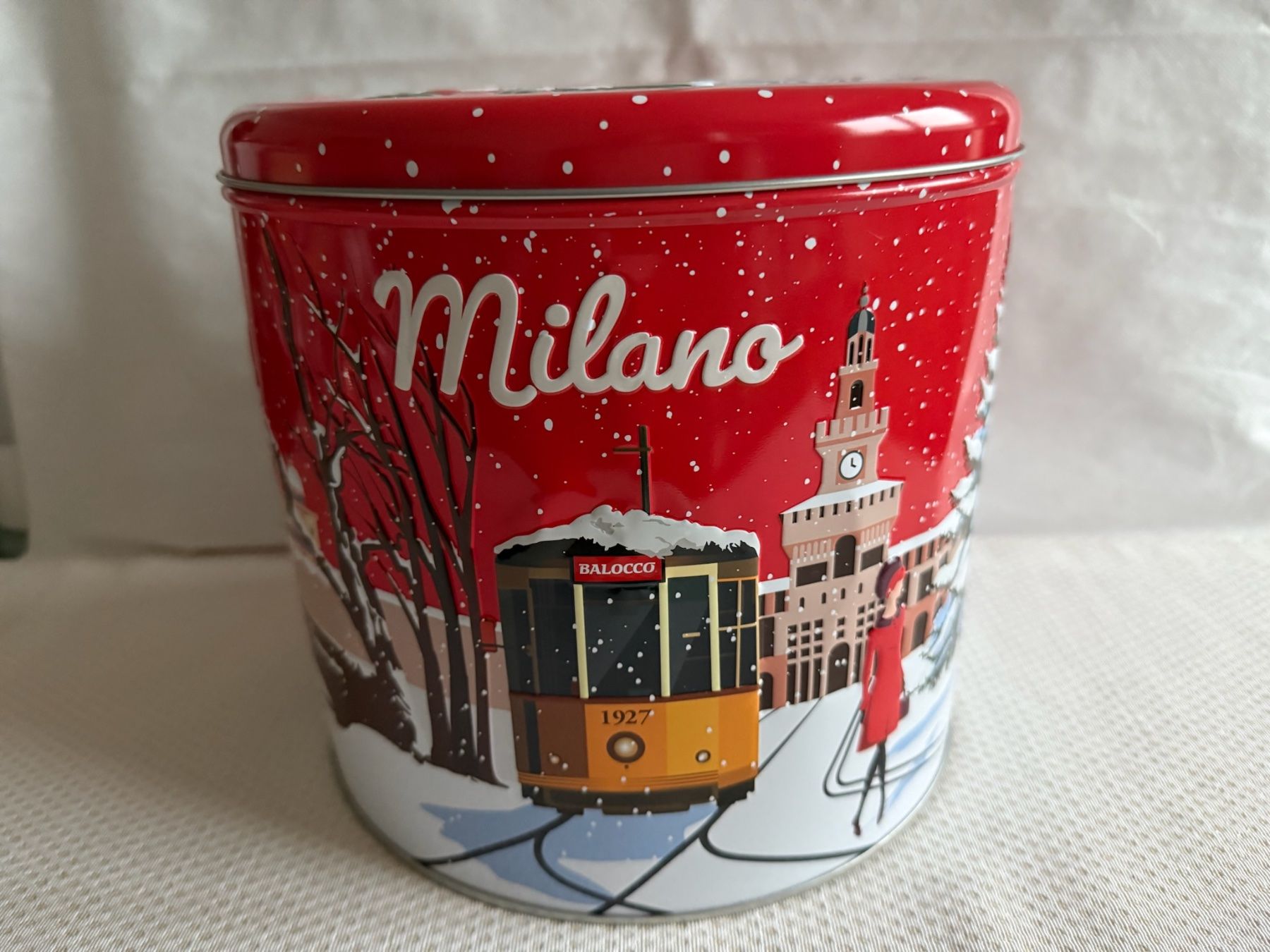 Contenitori & Simili: Boîte à biscuits - décor de Noël – Usato da Sion venduto da accroshoes 3