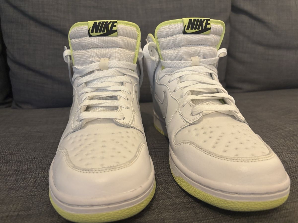 Nike Herrenschuhe: Nike Dunk High Customs Lemon/white – Neu (gemäss Beschreibung) aus Zürich von mue_5kbs 2