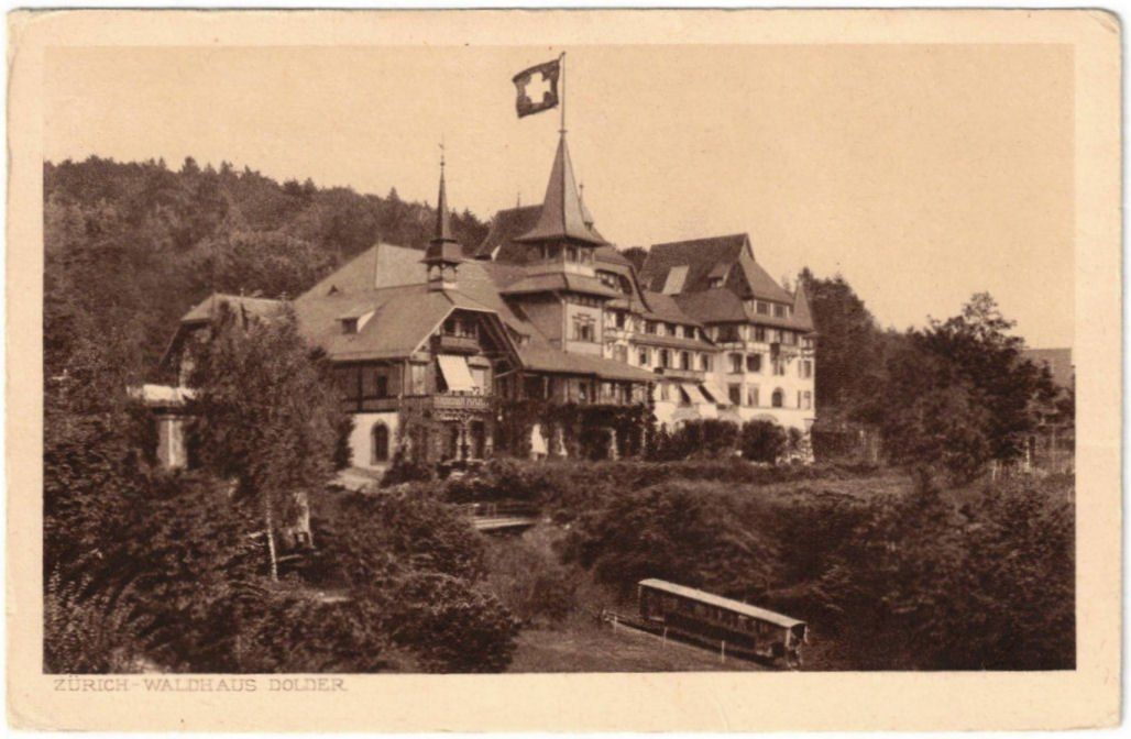 Cartoline postali: Zürich - Dolder mit Standseilbahn – Usato da Binningen venduto da Mountainrider
