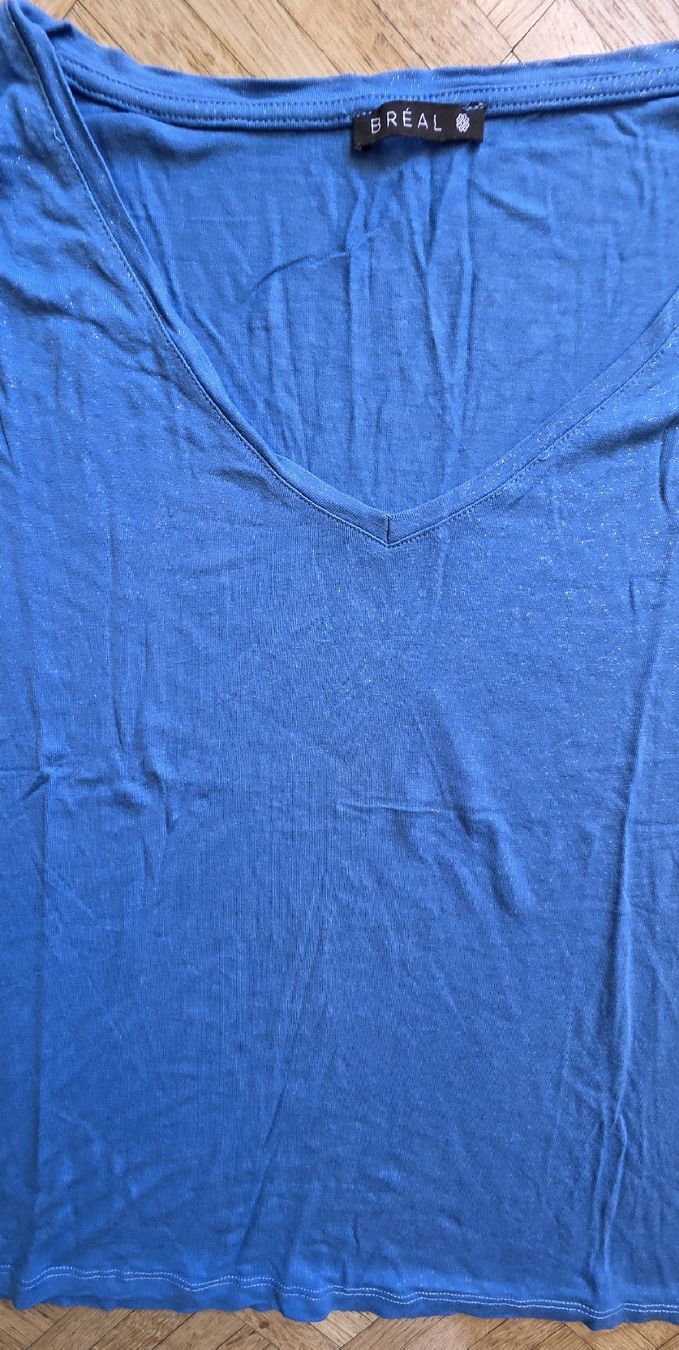 T-shirts: Tshirt bleu M/L Breal – D'occasion à Yverdon-les-Bains par van_dq65 7