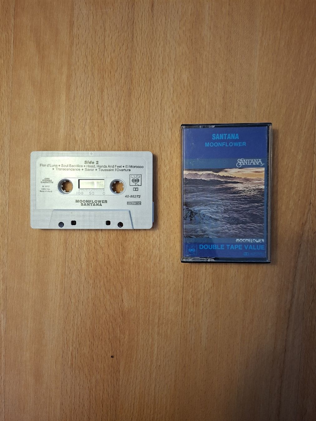 Kompaktkassetten: Kassette Santana Moonflower – Gebraucht aus Horboden von hasel555