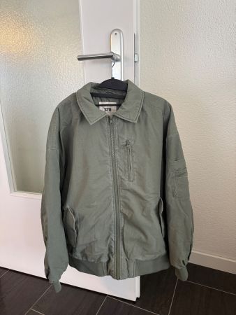 Giacca primaverile verde militare - nuova