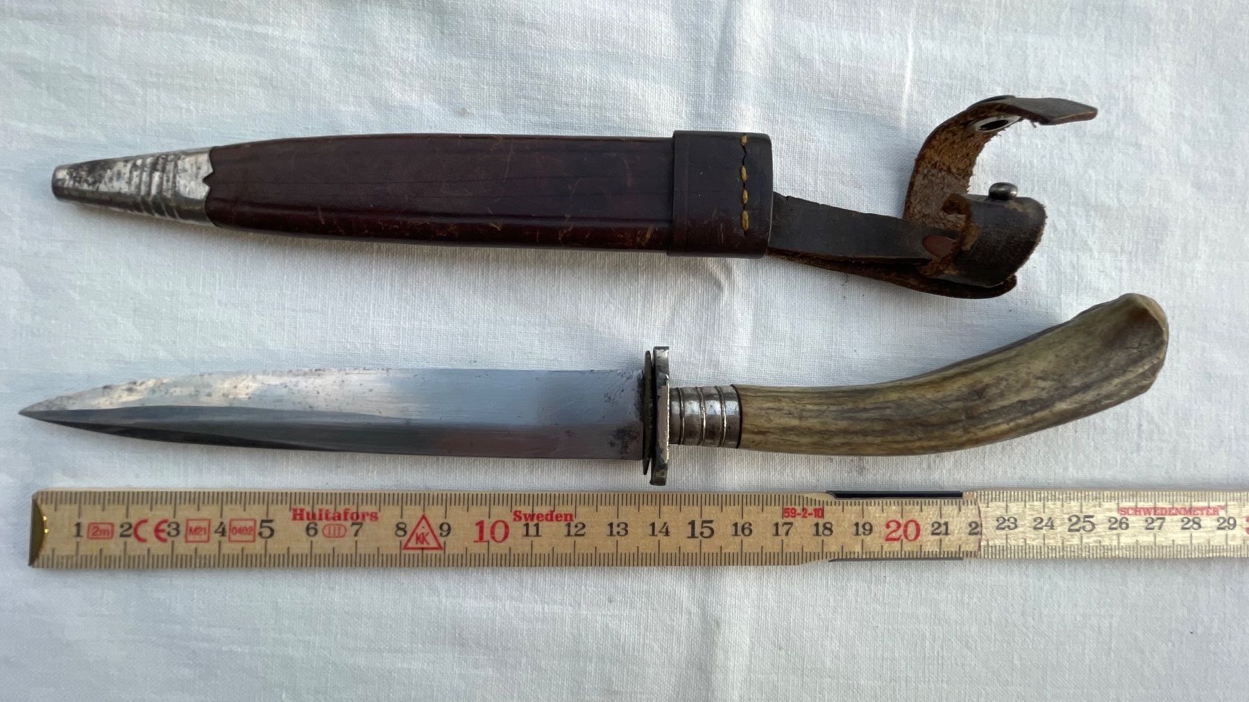 Solingen Zubehör: Jagdmesser mit Etui – Gebraucht aus Bremgarten AG von Schussi 2