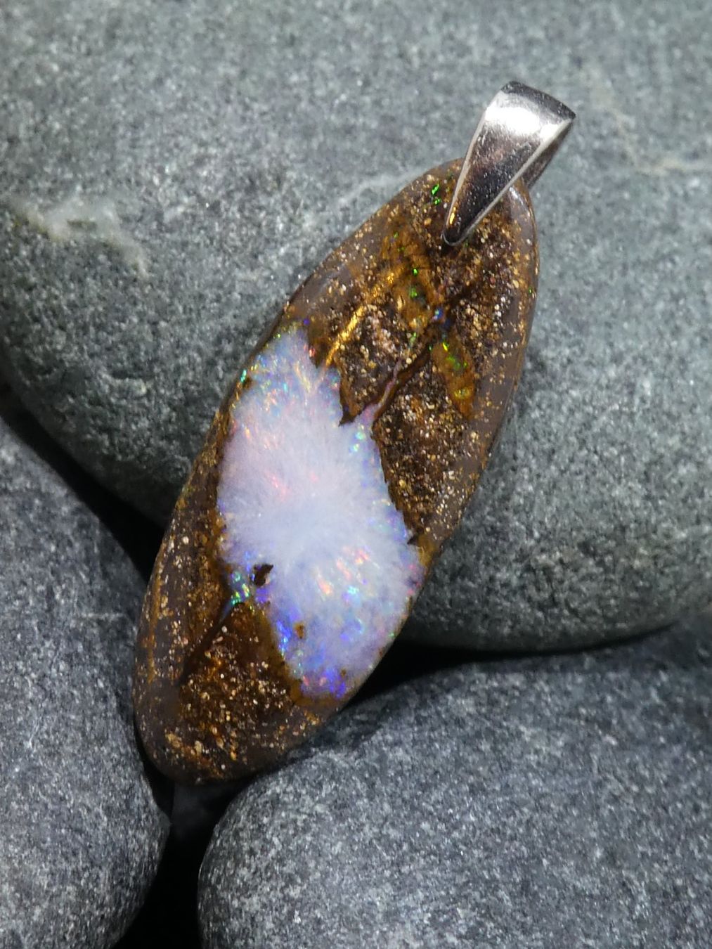Ciondoli: Boulder Opal Anhänger. – Nuovo (secondo la descrizione) da Niederbüren venduto da Raphael014 5