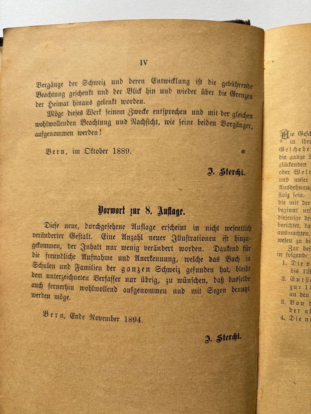 Libri: Schweizergeschichte, Sterchi Jakob, 1889, Schulbuchhandlung – Usato da Wangen b. Olten venduto da oldies6 3
