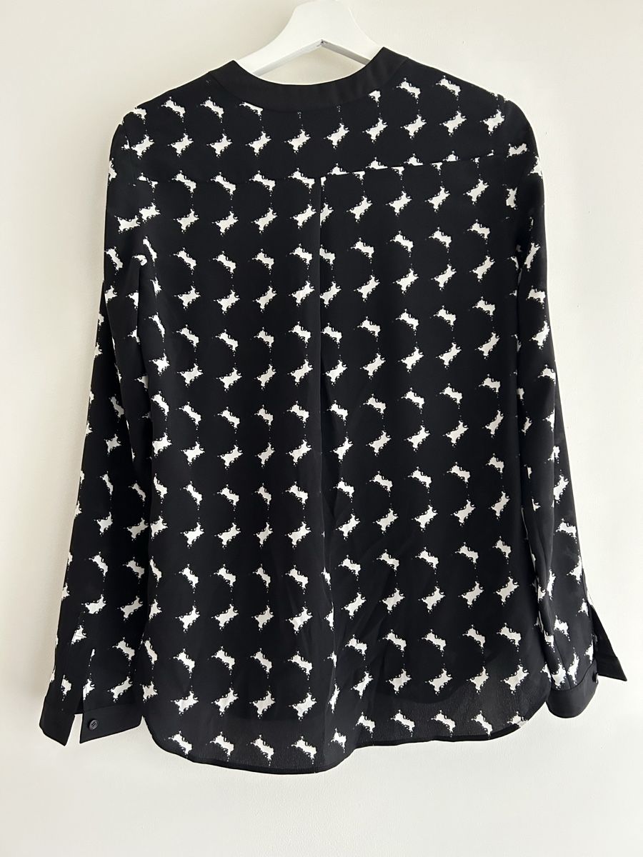 Akris Camicette: Pretty printed blouse Akris Punto 34 – Nuovo (secondo la descrizione) da Sankt Gallen venduto da DDDAAA 1