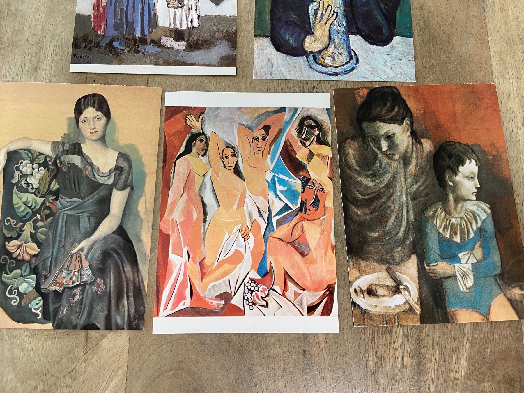 Cartoline postali: 5 AK Kunstkarten Picasso – Nuovo e nell'imballaggio originale da Luzern venduto da waterfront1 2
