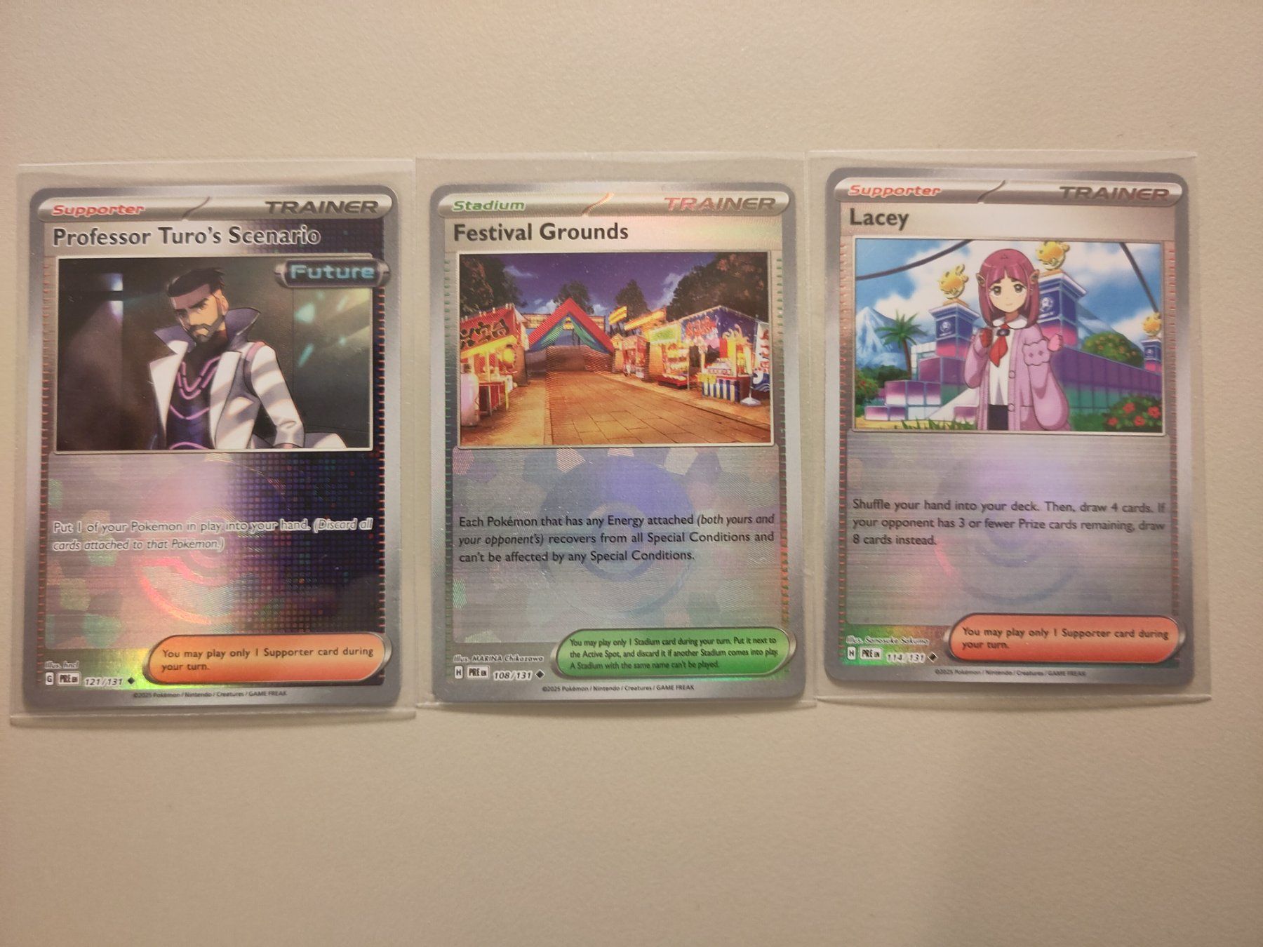 Pokémon Sammelbilder & Trading cards: Prismatic Evolutions 3x Poke Ball lot - EN – Gebraucht aus Bern von gil_rkx8