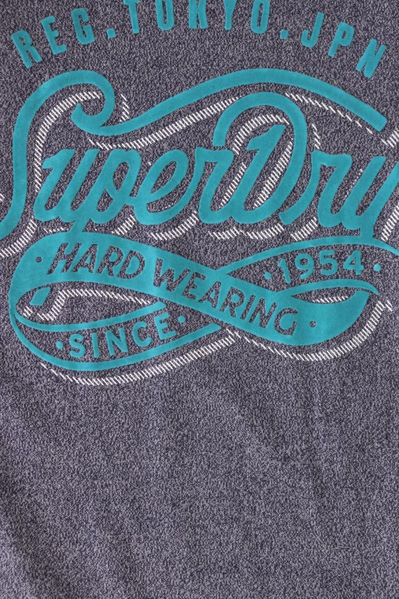 T-shirt: Superdry Printshirt Gr. S Kurzarm blau – Usato da Neustadt an der Waldnaab venduto da SecondLifeFashion 2