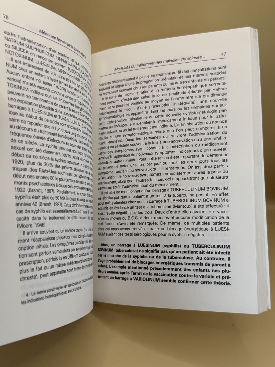 Libri: Medecine homeopathique moderne Pasche 1997 – Usato da Genève venduto da sho_67qj 5