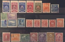 Nicaragua 1890-1930er Flugpost & Nachporto MLH & gestempelt