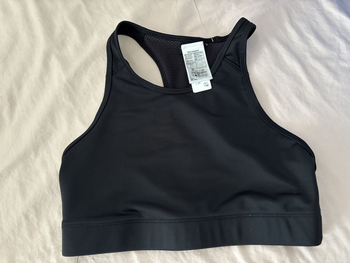 Biancheria intima: Schwarzer Sport Bustier, Grösse 146/152 – Usato da Rünenberg venduto da ZwergLi100