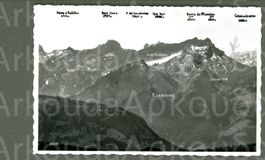 AK sw Javerne VD Euzanne, Bex, Dent Favre ≈ 1940