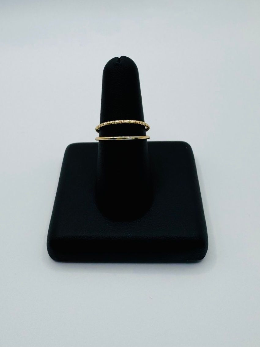 Anelli: Goldener 2er Ring - Grösse: 52 – Nuovo e nell'imballaggio originale da Frutigen venduto da glanzvolles.leben