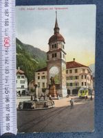 ALTDORF DORFPLATZ TELL-DENKMAL TRAM BELEBT