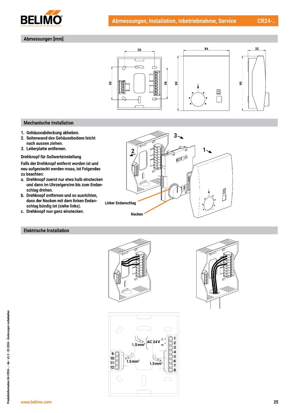 Interruttori: Einzelraumregler Belimo, CR24-B3 – Nuovo e nell'imballaggio originale da Herisau venduto da Clarkkent 8
