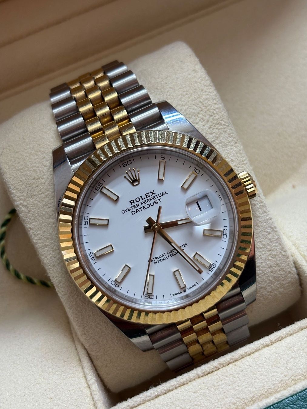 Rolex Orologi: Rolex Two Tone "White" – Usato da Zürich venduto da watchdealer-24 2