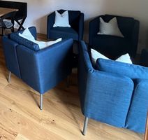 Sessel dunkelblau (bis zu 4 Stück), neuwertig