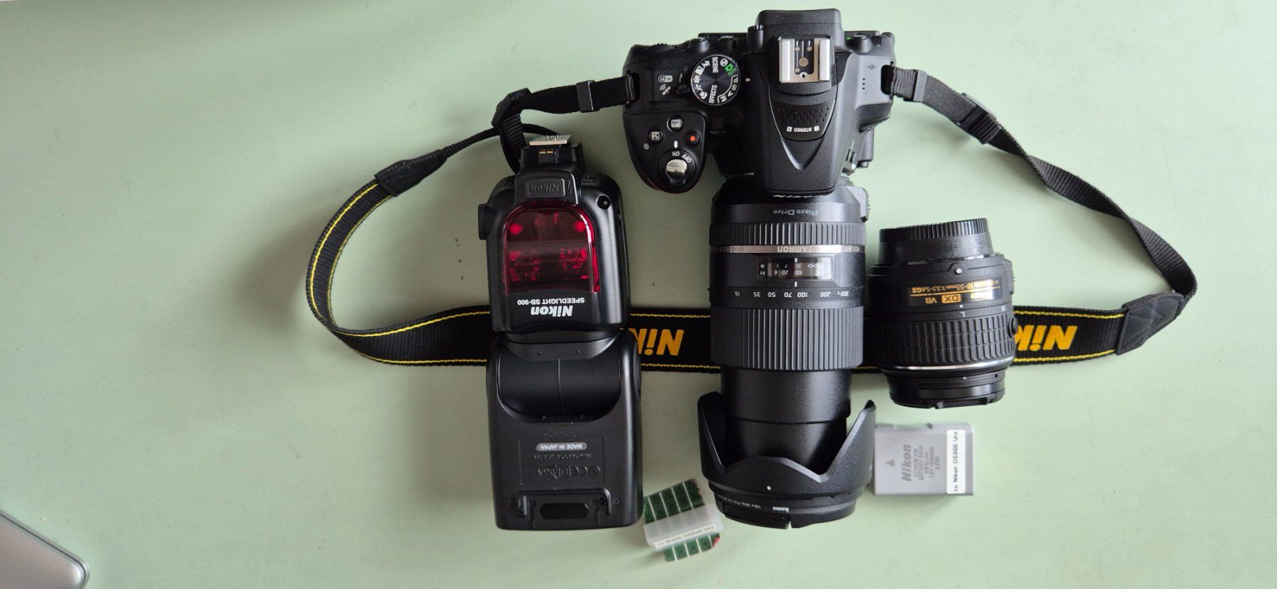 Nikon Fotocamera: Nikon D5300 16-55 mm & SB-900 Blitz – Usato da Zollikofen venduto da ugl_sb2f