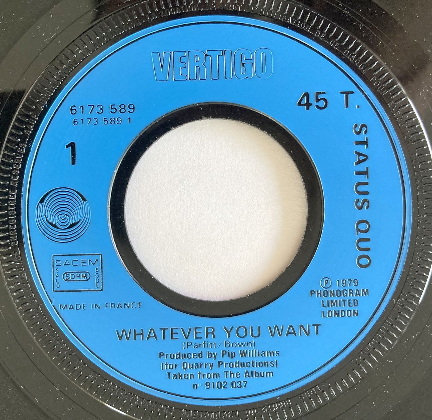 Vinyles: STATUS QUO - WHATEVER YOU WANT – D'occasion à Bottens par hotter-than-hell 2