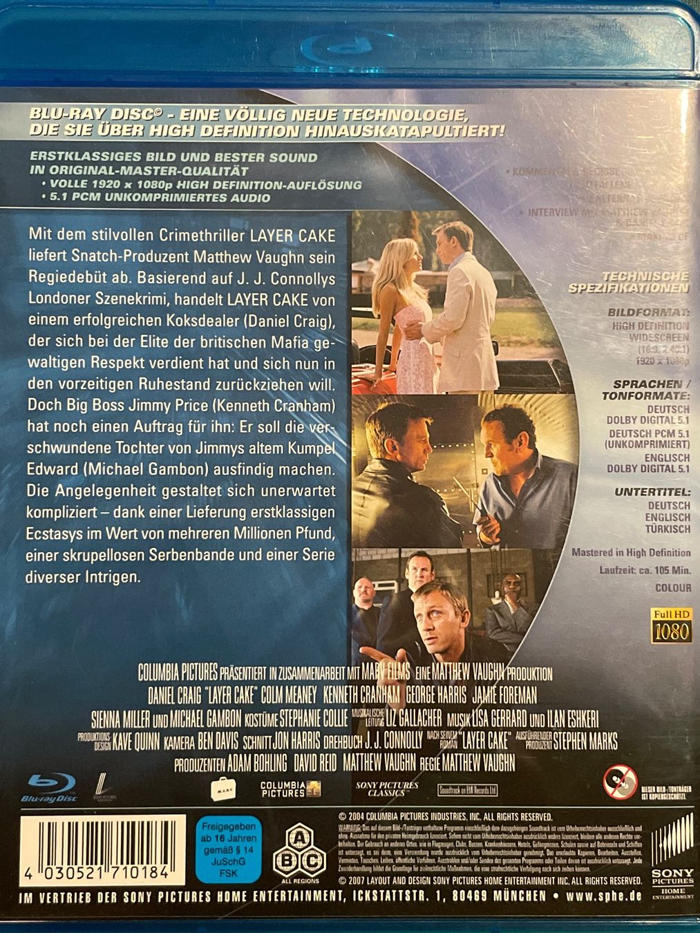 Tutti i DVDs: Layer Cake (2004) – Usato da Waldenburg venduto da Gonzo8 1