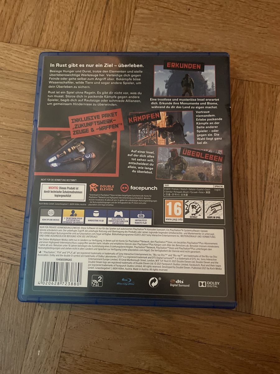 Sony Giochi: RUST Console Edition - PS4 - Top Zustand! – Usato da Grub AR venduto da Jamalongo 1