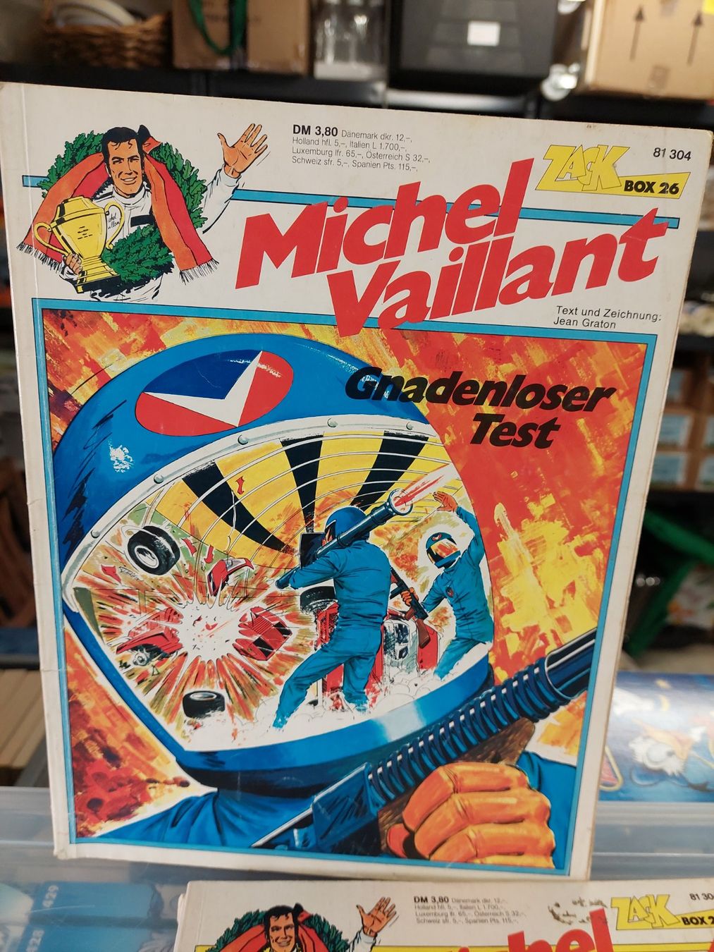 Fumetti: Zack Box 26 Michel Vaillant – Usato da Oberwil b. Zug venduto da PrimaryBlue