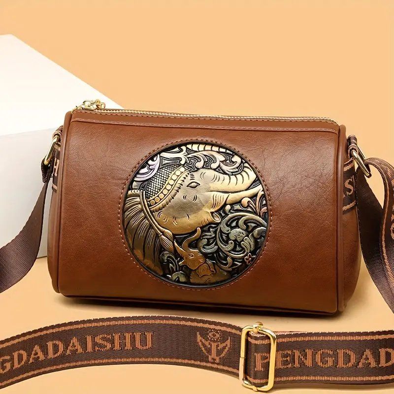 Taschen für Damen: Elegante Schultertasche mit Elefantendesign – Neu und originalverpackt aus Glattbrugg von majuska01