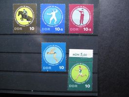 DDR 1965 Fünfkampf WM **