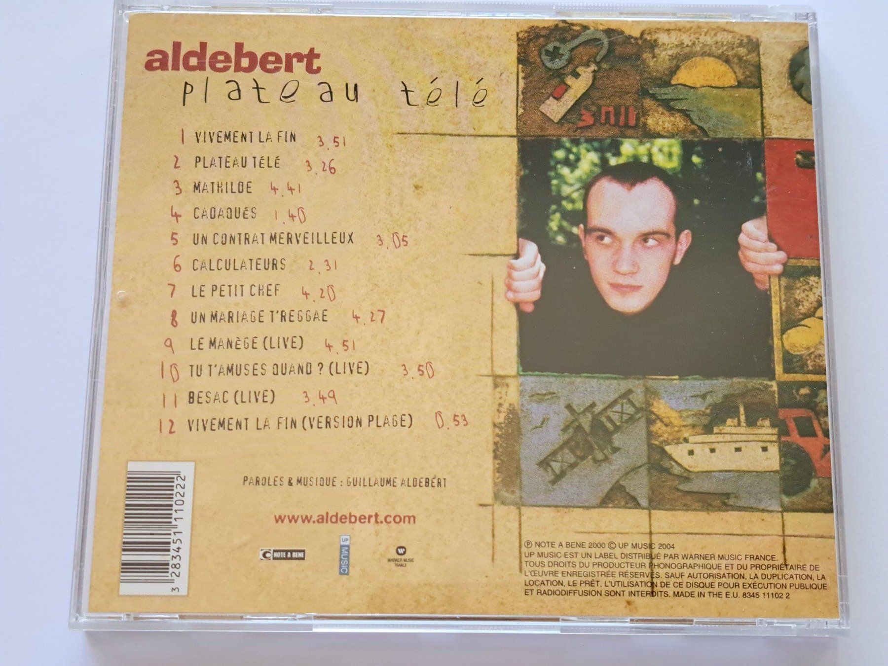CDs: Cd Aldebert - Plateau Télé  – D'occasion à Pully par bro_n52j 1