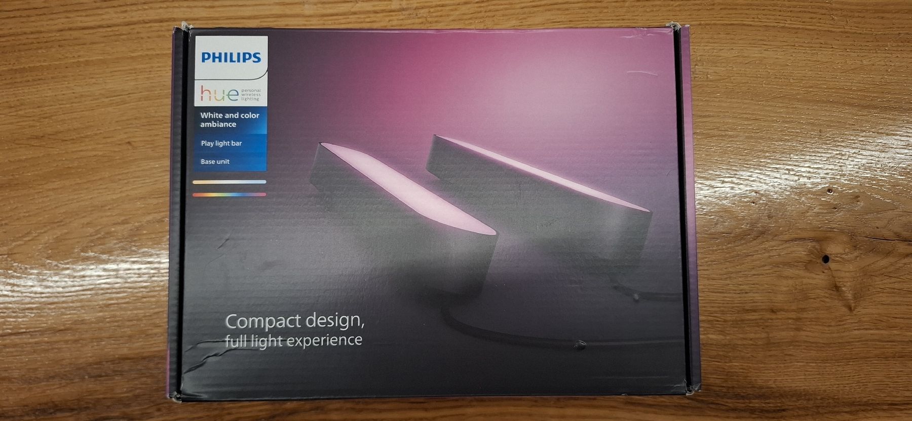 Philips Lampen: Philips Hue Play Lightbar Basis-Set 2er Pack schwarz – Gebraucht aus Guntershausen von Jtattoo