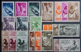 Spanien Guinea ex. Kat. 241-319 * 1949/55