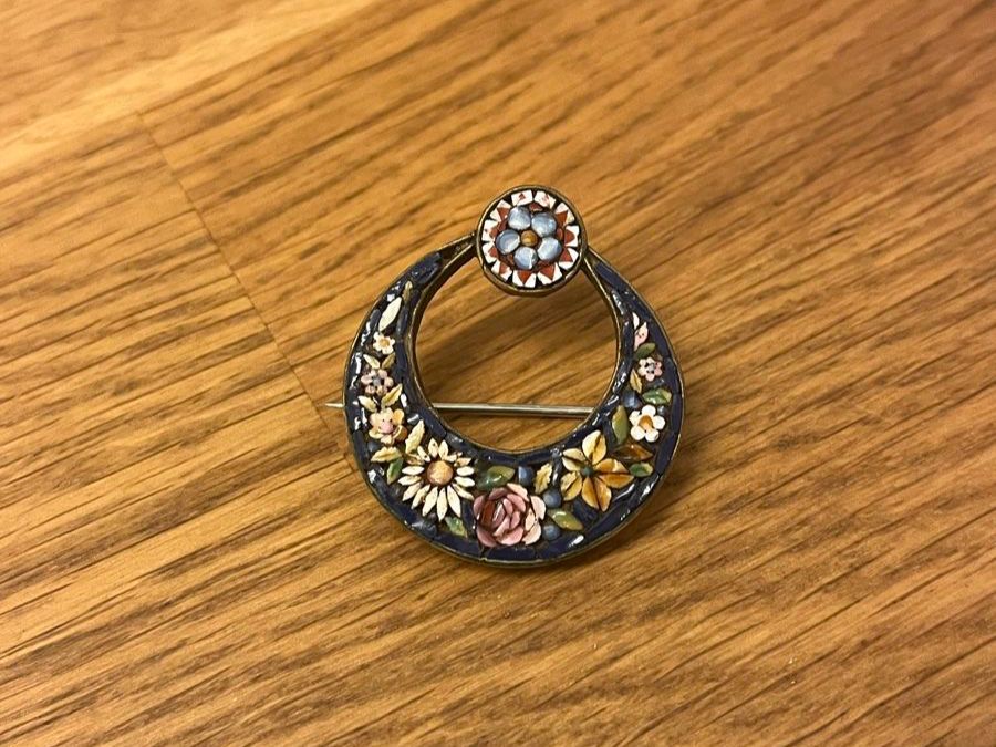 Broschen & Nadeln: Millefiori Mikromosaik Brosche – Gebraucht aus Zürich von vintage_for_you 3