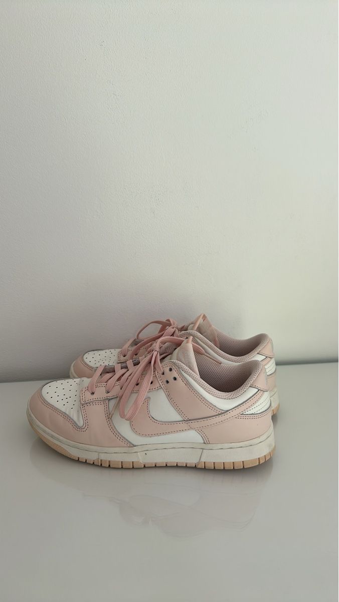 Nike Scarpe da donna: Nike Dunk Low Platform Sneakers, Grösse 38, Rosa/Weiss – Usato da Hombrechtikon venduto da leo_vb9d