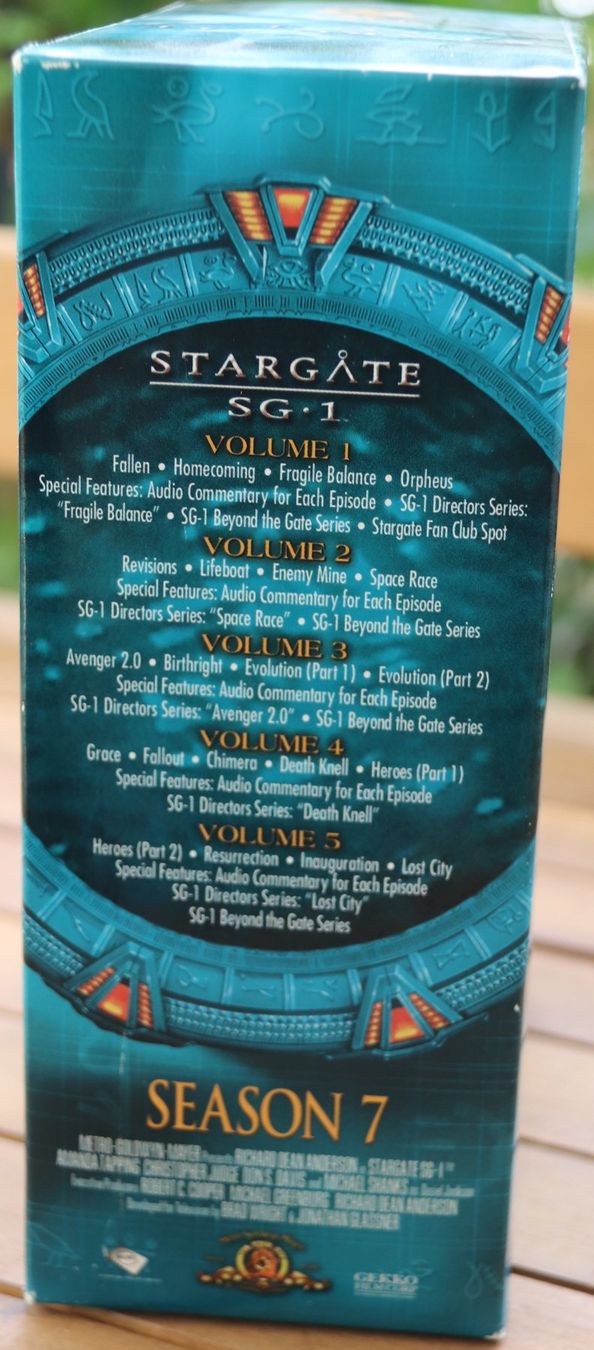 Tutti i DVDs: Stargate Season 7 – Usato da Glattfelden venduto da Sirax 2