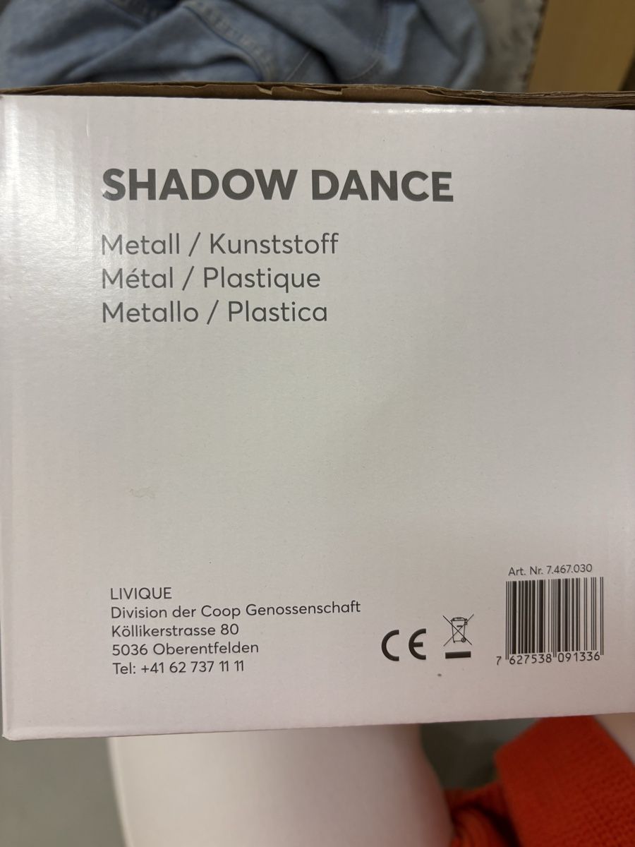 Livique Lampade: Solarlaterne Shadow Dance Weiss  – Nuovo e nell'imballaggio originale da Winterthur venduto da leimaj 4