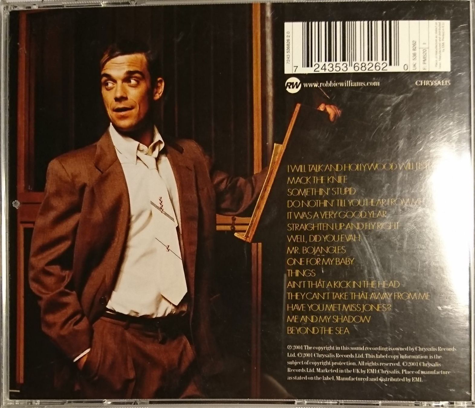 CD: ROBBIE WILLIAMS Sing When You're Winning – Usato da Zürich venduto da Raz88 1