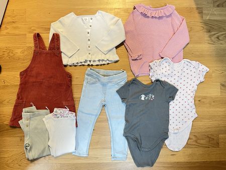 C&A Kleiderpaket 8-teilig für Mädchen – Gr. 92 