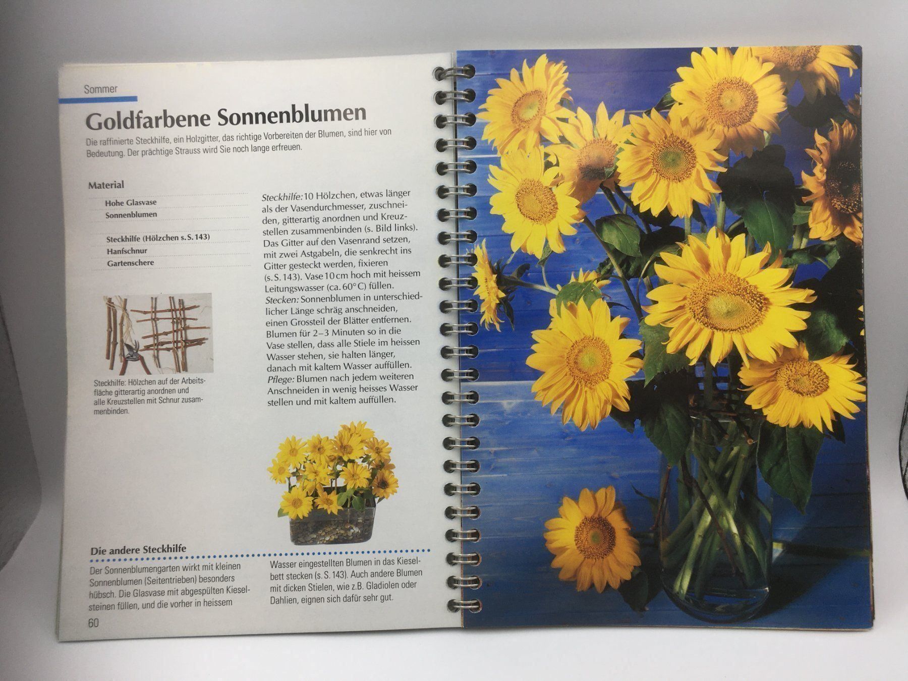 Libri: Kreatives Gestalten mit Blumen – Usato da Uetendorf venduto da Florabella01 7